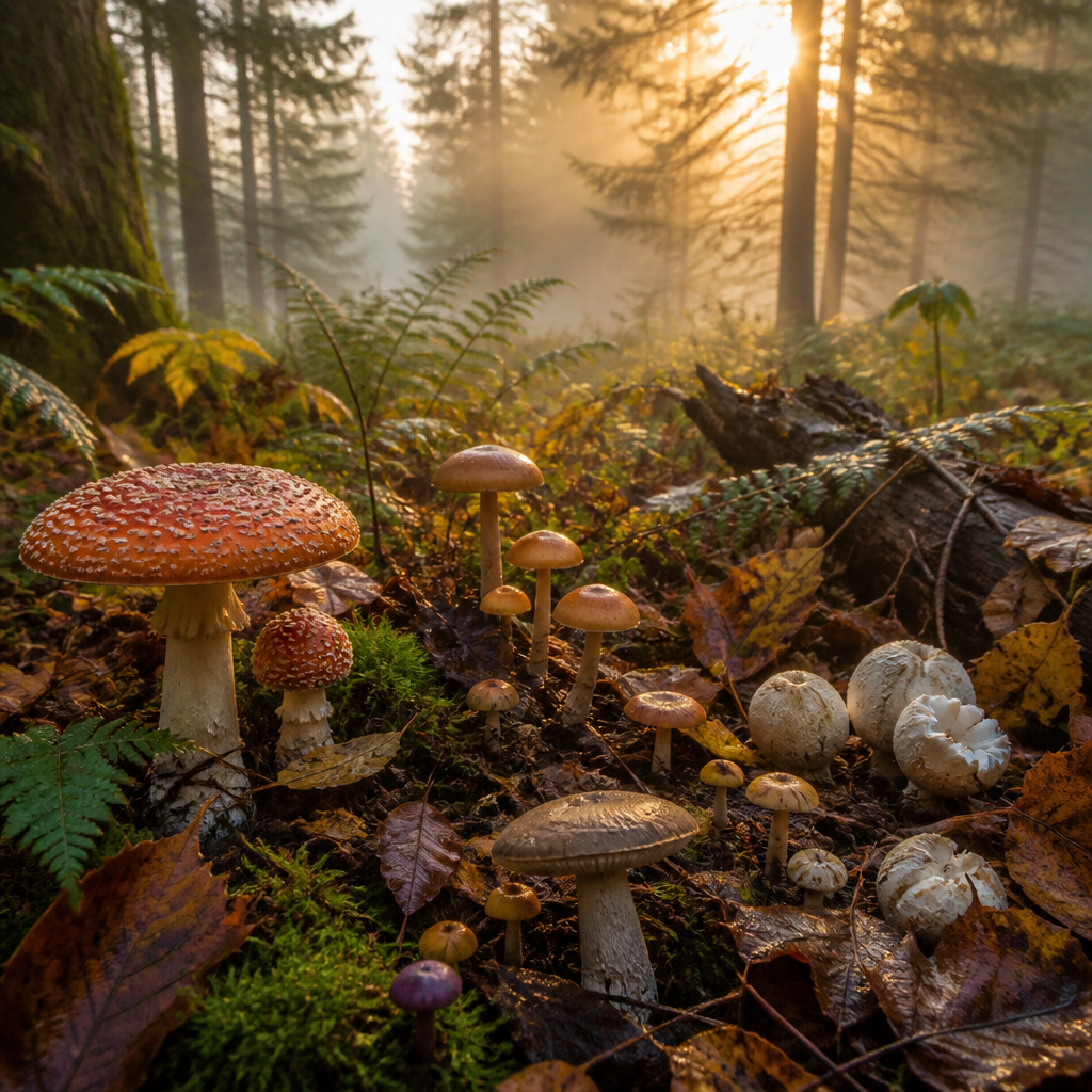 10 Wild Mushrooms to Forage in Canada This Fall