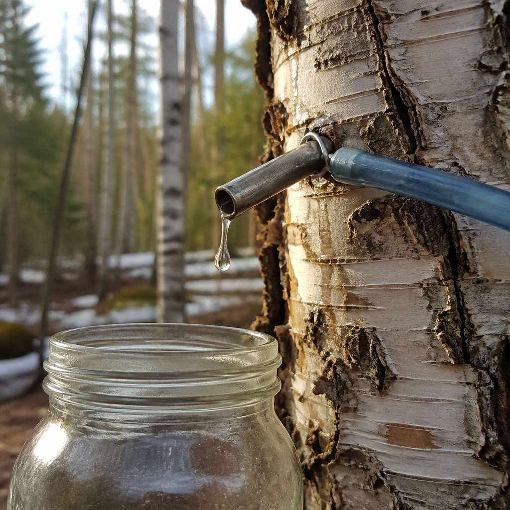 Birch Water Tapping Canada: Spring Homestead Guide
